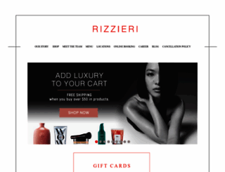 rizzieri.com screenshot