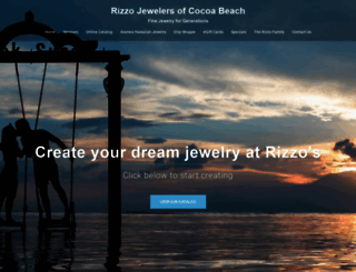 rizzojewelers.com screenshot