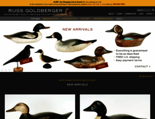 rjgantiques.com screenshot