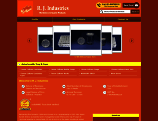 rjindustries.co.in screenshot