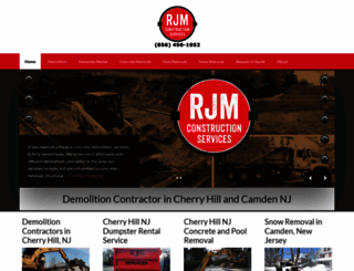 rjmconstructionservices.com screenshot
