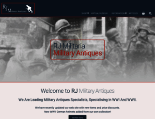 rjmilitaria.com screenshot