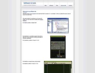 rjsoftware.se screenshot