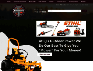 rjsoutdoorpower.com screenshot