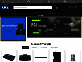 rkaudio.com screenshot