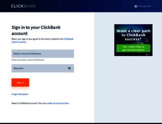 rkaya.accounts.clickbank.com screenshot