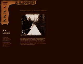 rklodges.com screenshot