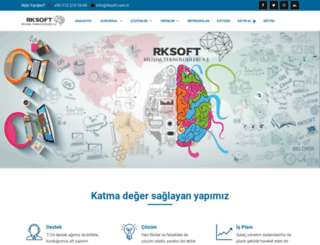 rksoft.com.tr screenshot