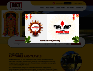 rkttravels.com screenshot