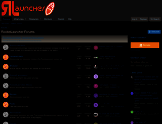 rlauncher.com screenshot