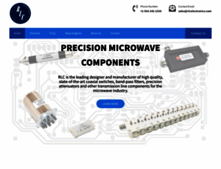 rlcelectronics.com screenshot