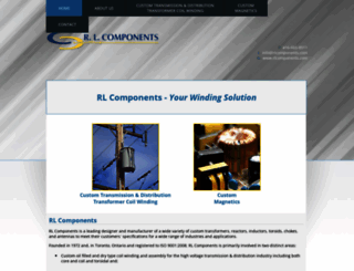 rlcomponents.com screenshot
