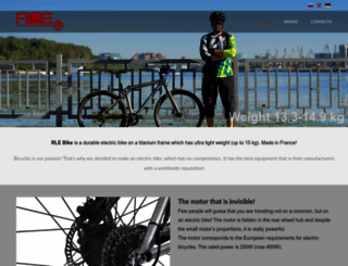 rlebike.com screenshot