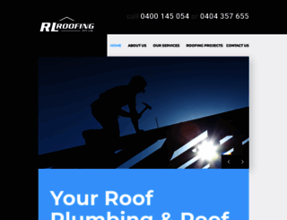 rlroofing.com.au screenshot