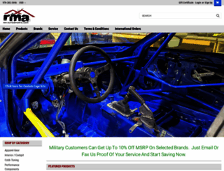 rm-autosports.com screenshot