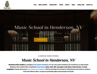 rmamusicacademy.com screenshot