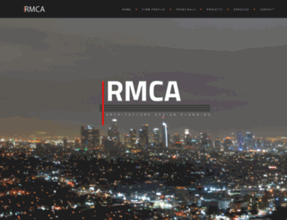 rmcaarchitects.com screenshot