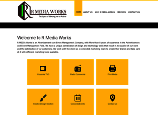 rmediaworks.in screenshot