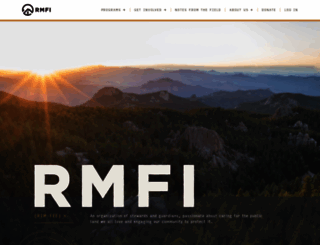 rmfi.org screenshot
