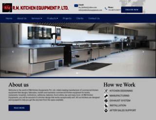 rmkitchenequipment.com screenshot