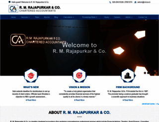 rmrajapurkar.com screenshot