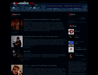 rnb-music.ru screenshot
