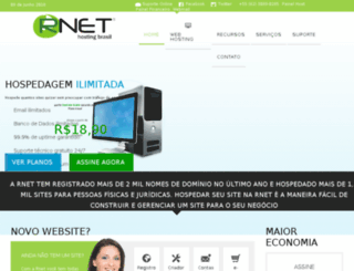rnethost.com.br screenshot