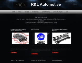rnlautomotive.com screenshot