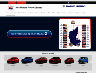 rnsmaruti.com screenshot