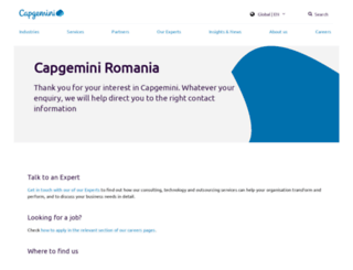 ro.capgemini.com screenshot