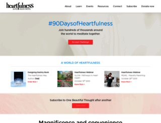ro.heartfulness.org screenshot