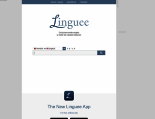 ro.linguee.com screenshot