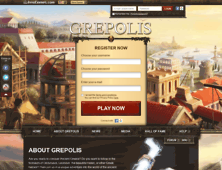ro22.grepolis.com screenshot