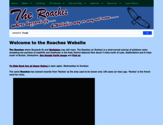 roaches.org.uk screenshot