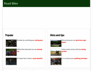 road-bike.co.uk screenshot