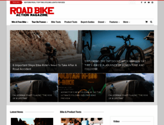 roadbikeaction.com screenshot