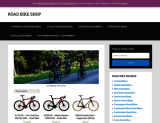 roadbikeshop.co.uk screenshot