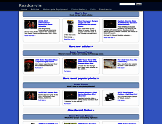 roadcarvin.com screenshot