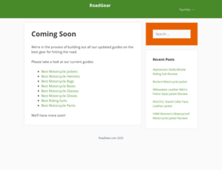 roadgear.com screenshot