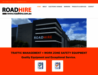 roadhire.com.au screenshot