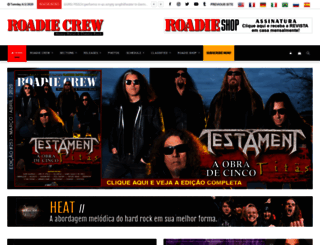 roadiecrew.com.br screenshot