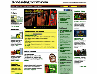 roadsideamerica.com screenshot