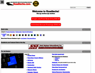 roadtechs.com screenshot