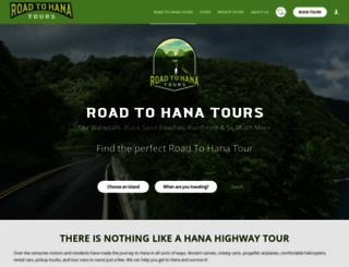 roadtohanatours.com screenshot