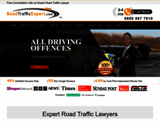 roadtrafficexpert.com screenshot