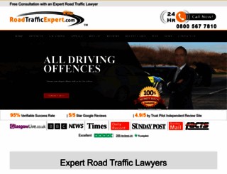 roadtrafficexpert.com screenshot