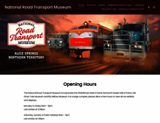 roadtransporthall.com screenshot