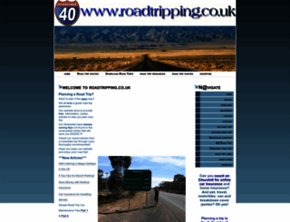 roadtripping.co.uk screenshot