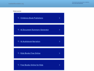 roalddahlfoundation.org screenshot