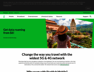 roaming.starhub.com screenshot